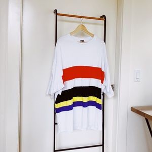 ASOS oversized retro color block T-Shirt